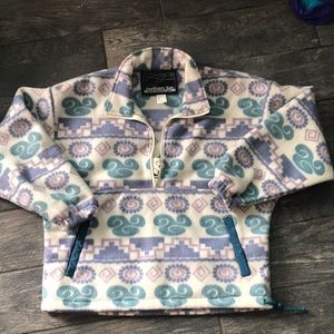 Vintage fleece Jacket pullover